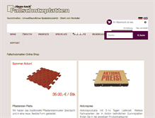 Tablet Screenshot of fallschutzplatten.de